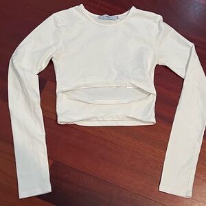 Adika white Long Sleeve Top